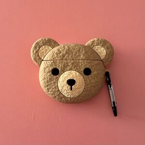 Kawaii cute bear AirPod generation 1 & 2 case